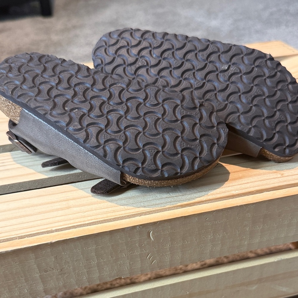 Birkenstock Kids Taupe Sandals - Picture 3 of 4